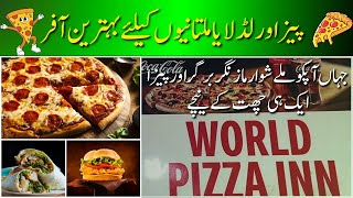 World Pizza Inn Ki Behtareen Offer - Shawarma Zinger Burger & Pizza Food Point | AAM Express