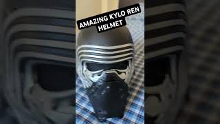 3D Printed Kylo Ren Helmet! #KyloRen #StarWars #3DPrinting #Cosplay #HelmetDesign #SithLord #Shorts