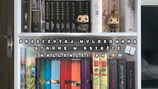 PRZECZYTAJ WYLOSOWANĄ STRONĘ W KSIĄŻCE CHALLENGE! #4 😱📖