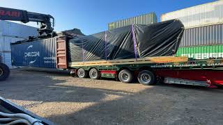 Unloading a 40ft Import Container in 30 seconds