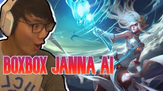 Boxbox teachs an AI to play Janna support #Shorts