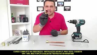 COMO FAZER FLANGE DE FORMA RAPIDA NA INSTALAÇÃO DE AR CONDICIONADO