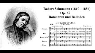 Schumann Op. 67 - Romanzen und Balladen, Volume I