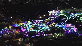 よみうりランド ジュエルミネーション　Illuminations drone movie　　