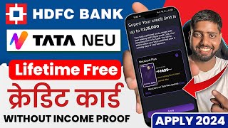 Tata neu infinity hdfc bank credit card || tata new credit card apply || tata neu credit card