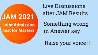 JAM Physics 2021 | Live Discussions After Results