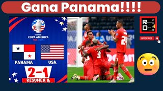 Panama le Gana a Estados Unidos 2-1 en Atlanta!!!!!!!!!!