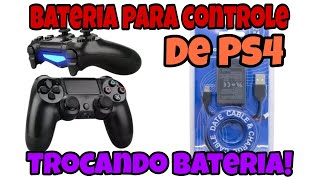 Shopee,trocando bateria de controle de PS4 comprada na shopee! #ps4 #sony #bateria #shopee