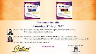 CBSE Golden Science for classes 9th & 10th Webinar | Science Webinar