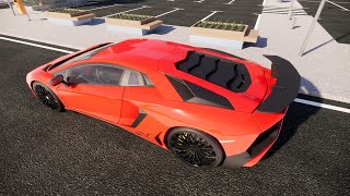 4K Cinematic Animation | 3D Model - Lamborghini Aventador