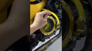 dryclutch y15zr ?? cover engine transparent y15zr lebah🐝