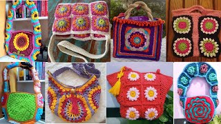 Wonderful 👍😊 Crochet Bag | Granny Square crochet Bag | Granny stitch bags | Crochet projects | Diy