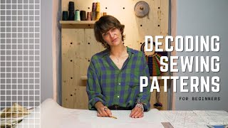 How to Understand *DECODE* Sewing Patterns (for Beginners) | Tracing Pattern Pieces from Burda Mag.