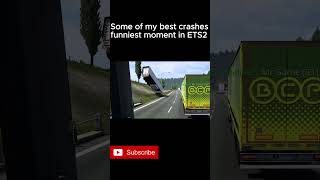 The Massive Crash #eurotrucksimulator2 #shorts