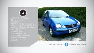 Ground Level Motors - VW Polo S 1.4 - FOR SALE