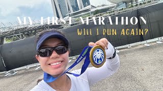 🇸🇬🏃‍♀️🐎 My First Marathon