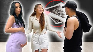 LITTLE SISTER IS PREGNANT PRANK ON ALEX!