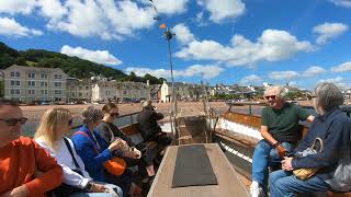 Teignmouth ferry ride to Shaldon.