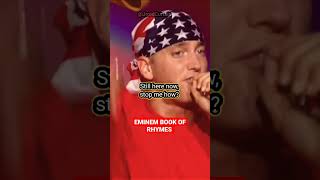 Eminem Book Of Rhymes ( Edit ) #shorts #eminem