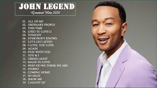 John Legend Greatest Hits - Top 20 Best Songs of John Legend - The Best of John Legend ( Full Album)