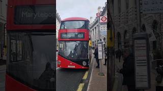 453 Bus in Piccadilly Circus 🇬🇧 #london #bus #shorts