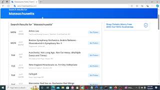 Looking to secure tickets to concerts, music festivals, comedy shows, or sports in Massachusetts?