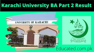 Karachi University BA Part 2 Result 2022