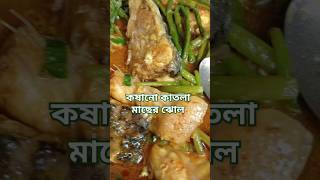 নদীর কাতলা মাছের কষানো ঝোল।Amazing Fish Currey / Bengali Style /#fishcurry #fishrecipe #viralvideo