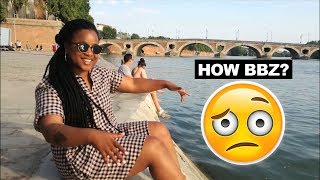 I fell in a river in Toulouse France