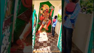 Jai Hanuman Idol at MJR College Agraharam Pileru #shortsfeed #youtubeshorts #youtubereels