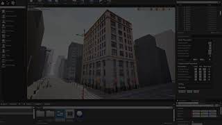 [UE4] New York - Building Tool (WIP)