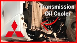 2008 Mitsubishi Lancer Transmission Oil Cooler Location