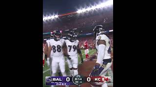 Derrick Henry First TD as a Raven Chiefs vs Ravens NFL #shorts #chiefs #ravens #nfl