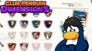 CONQUISTANDO SELOS NO CLUB PENGUIN DIMENSIONS