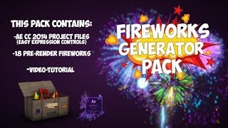 HIVE FIREWORKS FREE AFTER EFFECTS TEMPLATE