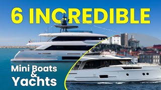 6 Incredible Mini Boats and Yachts #luxuryyachts