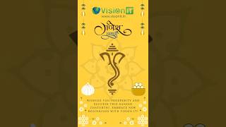 Happy Ganesh Chaturthi from VisionIT #shorts