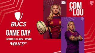 BUCS WNL Rugby - 25th October 2023 - Cardiff Met  v Loughborough