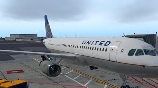 X-Plane 11 - Airbus A320-200 IAE - San Fransisco to Los Angeles