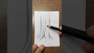 How to draw stem of a tree #drawingtutorial #youtubeshorts #arttutorial #creativeart