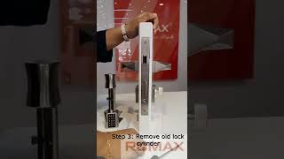 INSTALL THE SMART DOOR LOCK CYLINDER IN 5 EASY STEPS!?!?!?