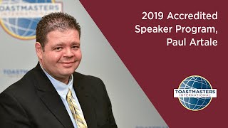 Paul Artale 2019 Accredited Speaker Program