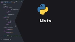 Learn Complete Python - # Day 19 - Lists In Python