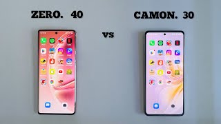 infinix Zero 40 vs Tecno Camon 20 | Speed Test
