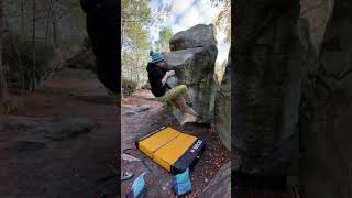 Vodka Martini 6B, 95.2, Fontainebleau, France. #bouldering #rockclimbing #climbing