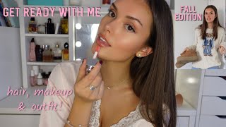 Get Ready With Me… hair, makeup, outfit! *fall edition*