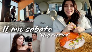 LA MIA ROUTINE DEL SABATO 🩶 palestra, pulizie,restauro, relax ✨ #vlog MelissaTani