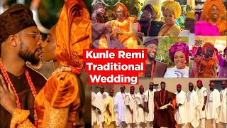 LAY WASABI SHUTS DOWN ACTOR KUNLE REMI TRADITIONAL WEDDING WITH DANCE STEPS