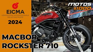 MACBOR ROCKSTER 710 | EICMA 2024 | Motosx1000