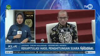 UPDATE REKAPITULASI HASIL PENGHITUNGAN SUARA NASIONAL